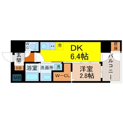 亀島駅 徒歩5分 2階の物件間取画像